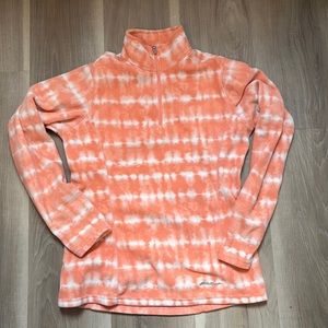 Eddie Bauer 1/4 zip fleece.